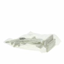 položky Králík se zahradním nářadím bílé dřevo H28/30,5cm sada 2 ks