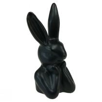 položky Králičí přemýšlející králičí poprsí černé 7×6×15cm