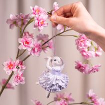 položky Přívěsky s balerínkami, ozdoba na velikonoční větvičky nebo vánoční stromečky, 12 cm, 2 kusy