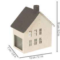 položky Kovová lucerna s lampionem 16 cm