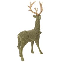 položky Dekorativní stojící figurka jelena, posetá parohy, 31 cm