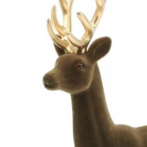 položky Deko dekorace figurka jelena deko sob hejna hnědá V37cm