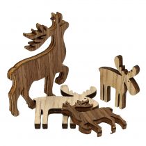 položky Mix sob na posyp hnědý, přírodní 3cm – 5cm 72 ks