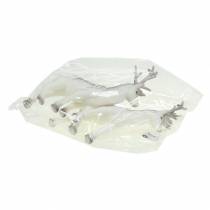 položky Deco jelen hejnový/sněžný 27,5cm 2 ks