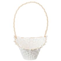 položky Svatební květinový košík pro dívky 24cm x 17cm