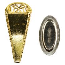 Svatební jehlice s magnetem zlatá 4,5cm