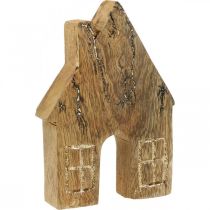 položky Dřevěná dekorace do domu Vánoční dekorace do dřevěného domu dřevěný stojan H15cm