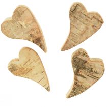 položky Dřevěná srdíčka srdíčka srdce březová srdíčka přírodní 6×4cm 16ks