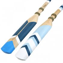 položky Dekorativní dřevěné nástěnné pádlo Námořní dekorativní dřevěné pádlo malované 78cm