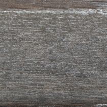 položky Rustikální dekorativní podnos pro stylovou dekoraci stolu, 15 cm, 4 kusy
