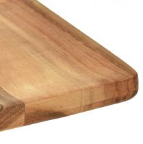 položky Dřevěný podnos servírovací podnos dřevo mangovník přírodní 24,5 cm