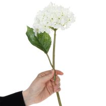 položky Umělý květ hortenzie pro elegantní, moderní interiérový design, 80 cm, 2 kusy