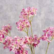 položky Umělá hortenzie, nenáročná na péči, pro dlouhotrvající dekoraci, 110 cm, 2 kusy