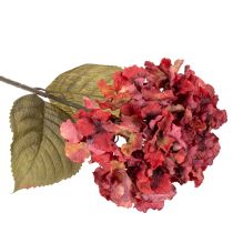 položky Umělá kvetoucí větvička hortenzie, velký květ, 74 cm