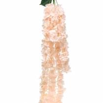 Ozdobná květinová girlanda umělá meruňka 135cm 5 pramenů