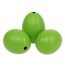 položky Slepičí vejce 5,5cm - 7cm Zelená 10ks