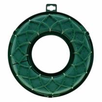 položky OASIS® IDEAL univerzální prsten květinový pěnový věnec zelený V4cm Ø18,5cm 5ks