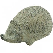 Dekorační figurka ježek 22cm zahradní dekorace podzimní antická zelená 20 × 12 × V10cm