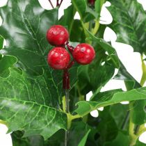 Cesmína v květináči umělé rostliny Ilex umělé 26cm