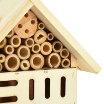 položky Hmyzí hotel dřevo jedlový domeček pro hmyz přírodní H23,5cm