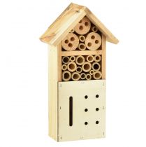 položky Hmyzí hotel z jedlového dřeva domeček pro hmyz přírodní 13,5x8x26cm