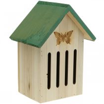 Hmyzí hotelové dřevo, hmyzí domeček, hnízdící pomůcka motýl V21,5cm