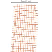 položky Jutová stuha, síťovaná stuha, juta, ekologická, terakotově červená, šířka 5 cm, délka 40 m