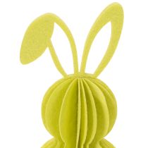 položky Dekorativní plstěná figurka králíka pro jarní dekoraci, 20 cm, 4 kusy