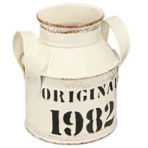 položky Džbán Kovová dekorace &quot;Originál 1982&quot; Krémová rez H13cm 2ks