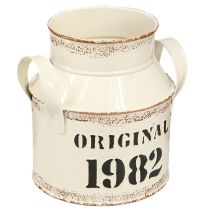 položky Džbán Kovová dekorace &quot;Originál 1982&quot; Krémová rez H16cm 2ks