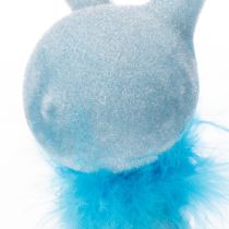 položky Dekorativní králíček, roztomilý velikonoční dekorace na poličku na parapet 36 cm, 2 ks