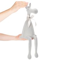 položky Vánoční figurka soba s dlouhýma nohama, na poličku, 54 cm