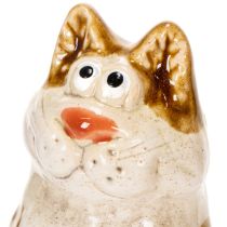 položky Keramické dekorativní figurky koček, zábavné figurky zvířat pro dekoraci do obývacího pokoje, 8 cm, 4 kusy