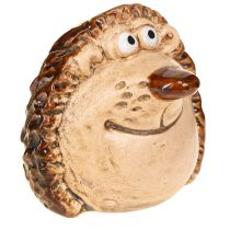 položky Keramická dekorace ježka, podzimní dekorace, ručně malovaná, V7cm, 3 ks