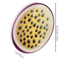 položky Sada podtácků s ovocem, ovocný design, dekorace na stůl, kuchyň a obývací pokoj, 10 cm, 6 kusů