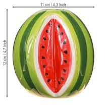 položky Keramická váza meloun dekorativní váza keramická H12cm