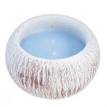 Citronella Candle Blue Keramická mísa Vintage Balcony V8cm