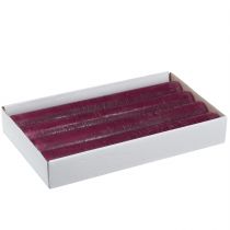 položky Svíčky stálobarevné v Berry tyčinkové svíčky 34x240mm 4 ks