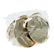 položky Svícen zlatý Ø10cm 4 ks