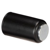 položky Kulatý magnetický svícen, matně černý, pro kuželové svíčky o průměru 25 mm, 4 kusy