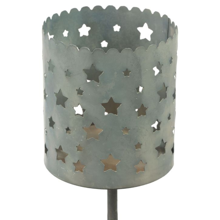 Svícen na nalepení adventního věnce Ø6,5cm V14cm 4ks