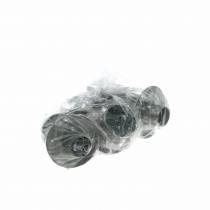 položky Odstupňovaná sada svícen stříbrný starožitný Ø9,5-10,5cm V7-14cm 4ks