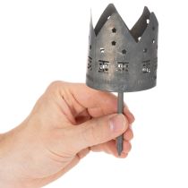 položky Svíčky na čajové svíčky s hrotem, držáky ve tvaru domečku na sloupkové svíčky, 6 cm, 2 kusy