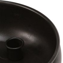 položky Miska na svíčku černý tyčový svícen s magnety Ø20cm