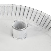položky Forma na dort na svíčky se 4 svícny bílá Ø25cm