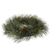 položky Věnec z umělých borovicových větví s kužely 60 cm