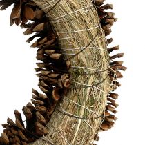 položky Šiškový věnec kulatý Ø27cm