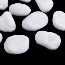 Oblázky do sítě Bílá 2,5cm - 4cm 1kg