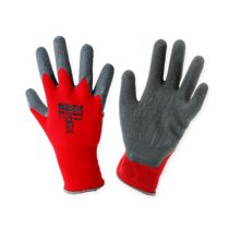 položky Kixx nylonové zahradní rukavice vel. 8 červené, šedé