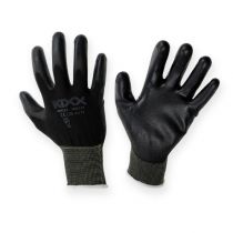 položky Kixx nylonové zahradní rukavice velikost 10 černé